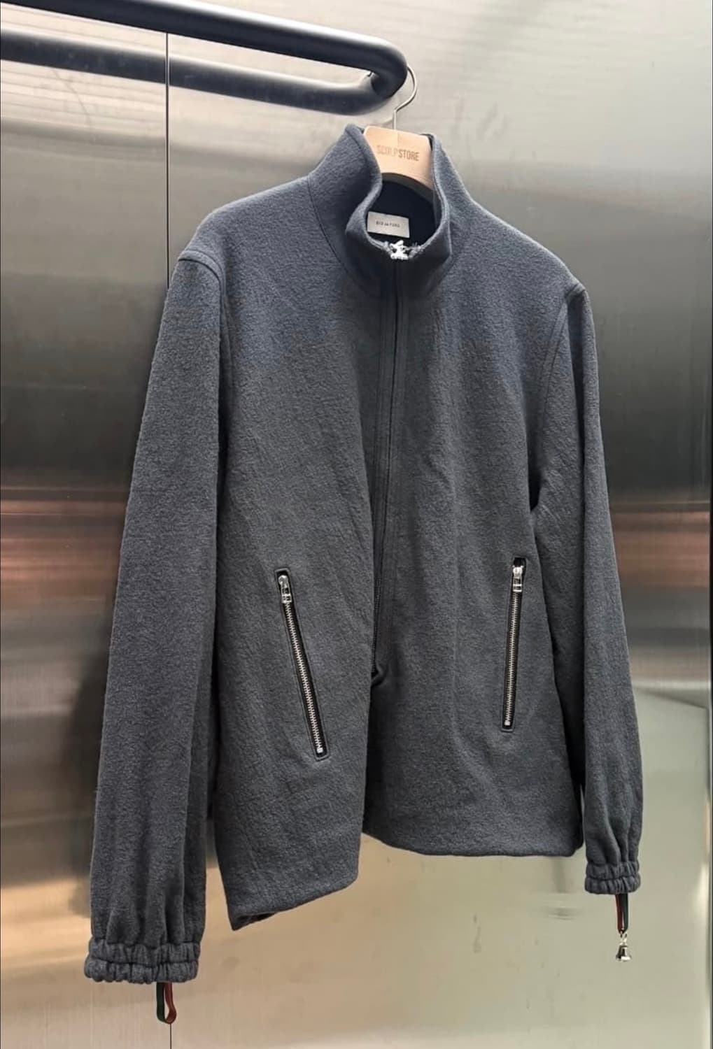 BED j.w FORD 반집업 벨 후리스 자켓 2사이즈 상품이미지6