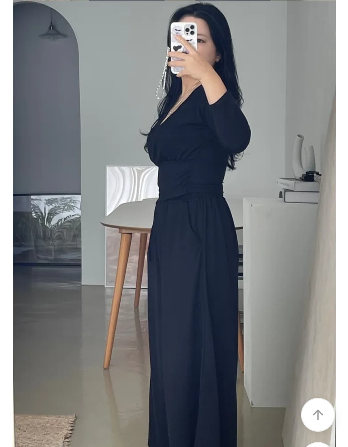 (새옷) 블랙 랩티셔츠 상품이미지3