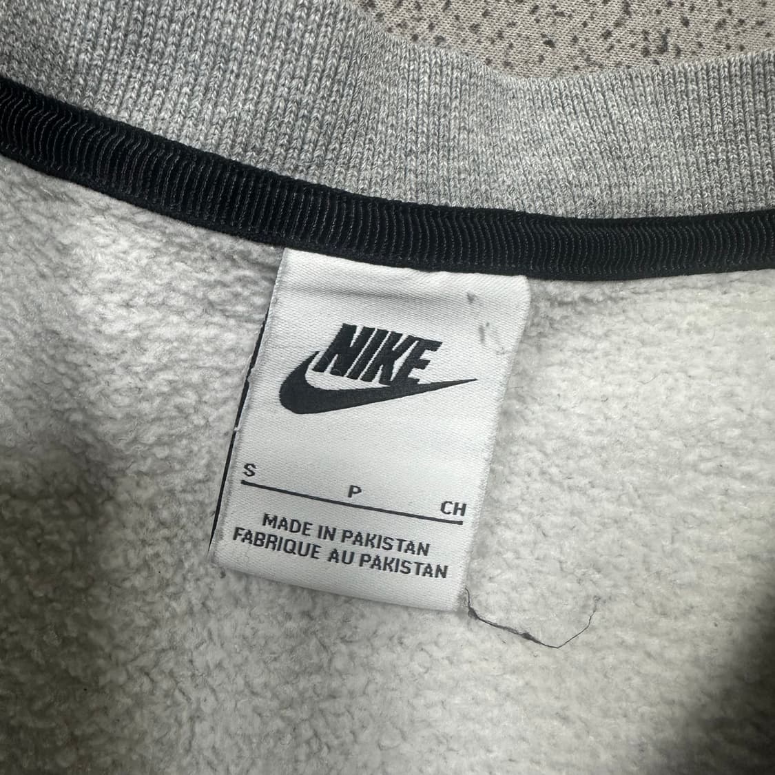 ✨ (바배) 나이키 x 스투시 NRG 그레이 맨투맨 상품이미지3