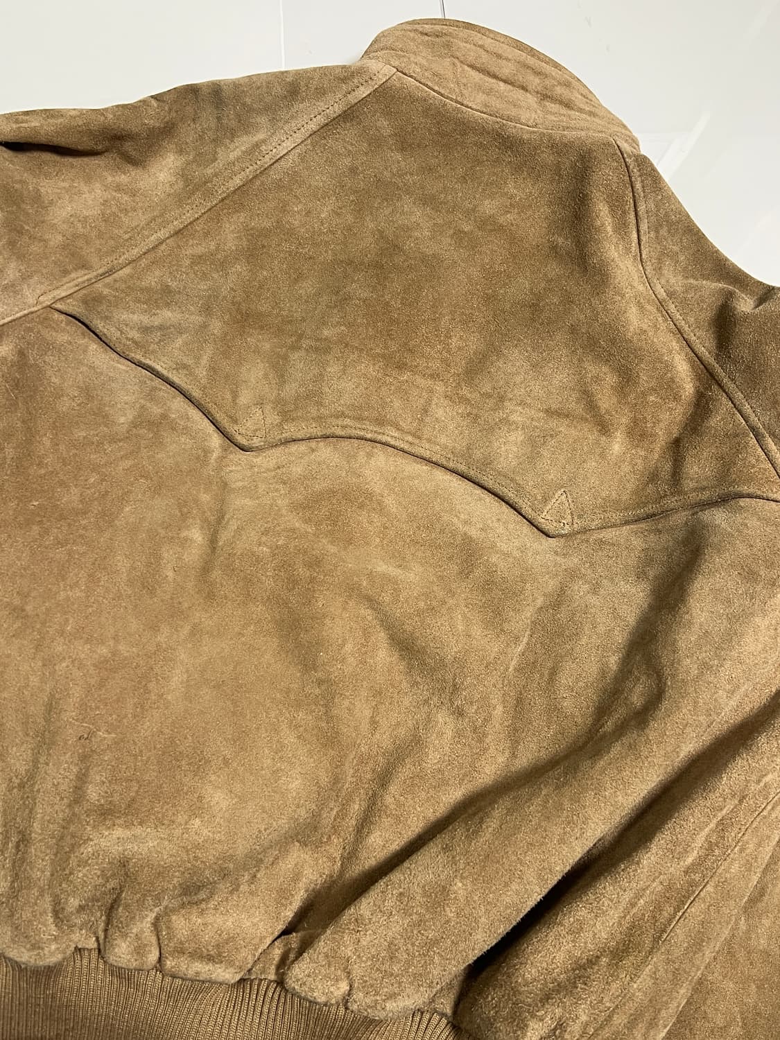 90s 폴로 랄프로렌 스웨이드 해링턴 자켓 L 바라쿠타 G9 상품이미지5