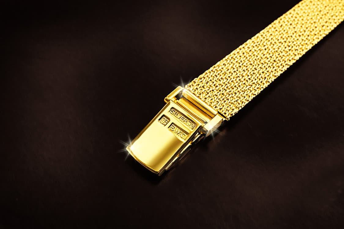 오메가 희귀 드빌 옥타곤 그린 다이얼 여성 미니 골드밴드 시계 상품이미지7