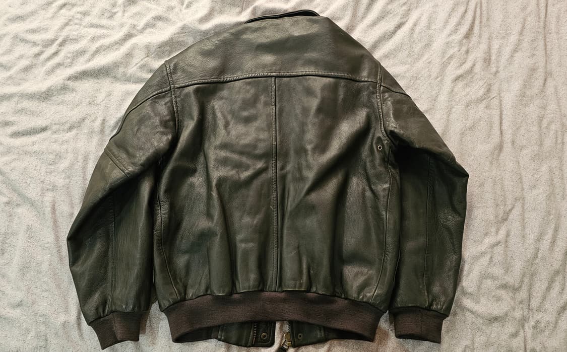 엘엘빈 고트스킨 A-2 레더 자켓(100~105추천) 상품이미지2