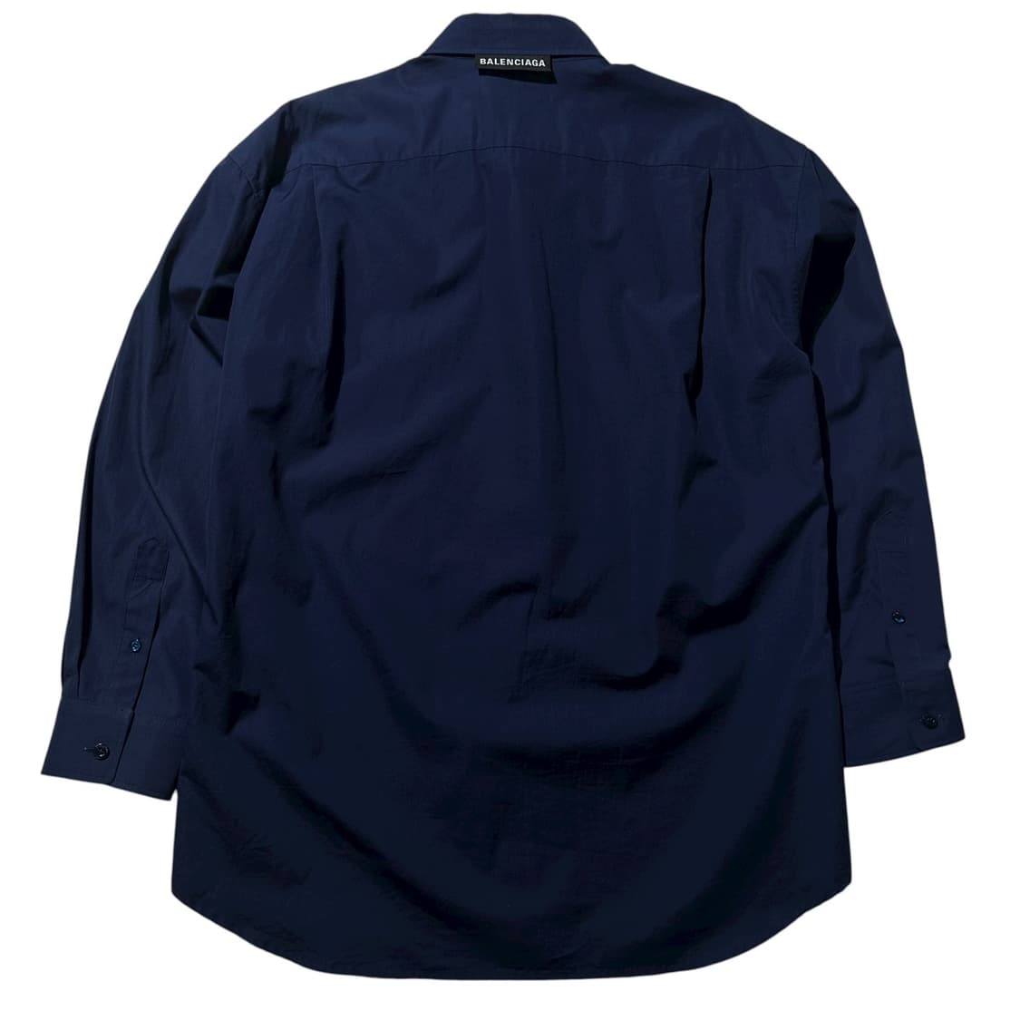 (매장판) 발렌시아가 백로고 셔츠 네이비 상품이미지2