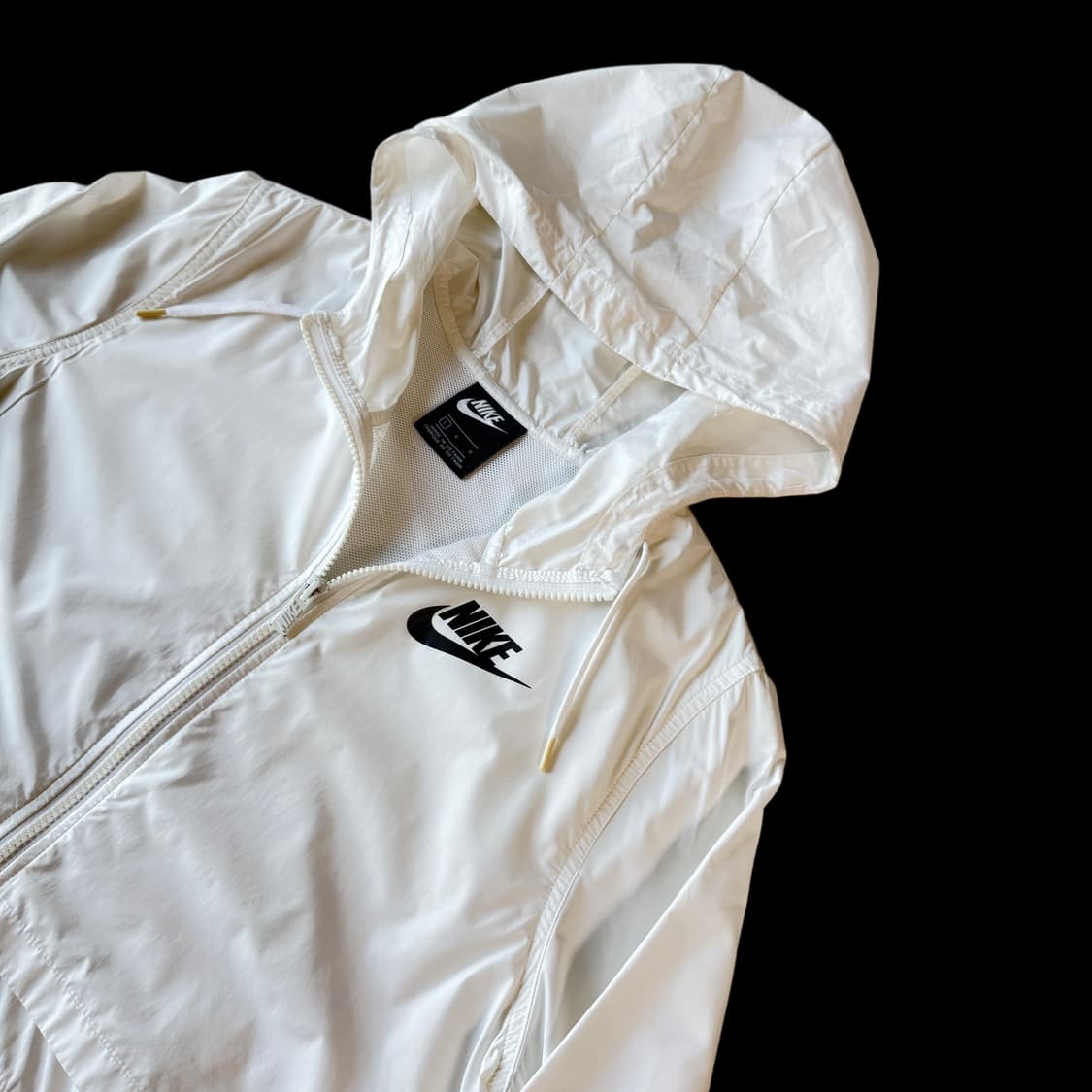 나이키 러닝 화이트 바람막이 L 상품이미지1