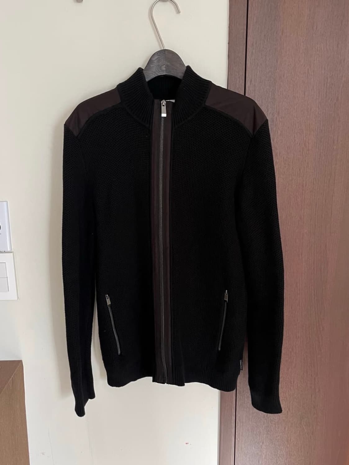 CK 캘빈클라인 니트 집업 상품이미지2