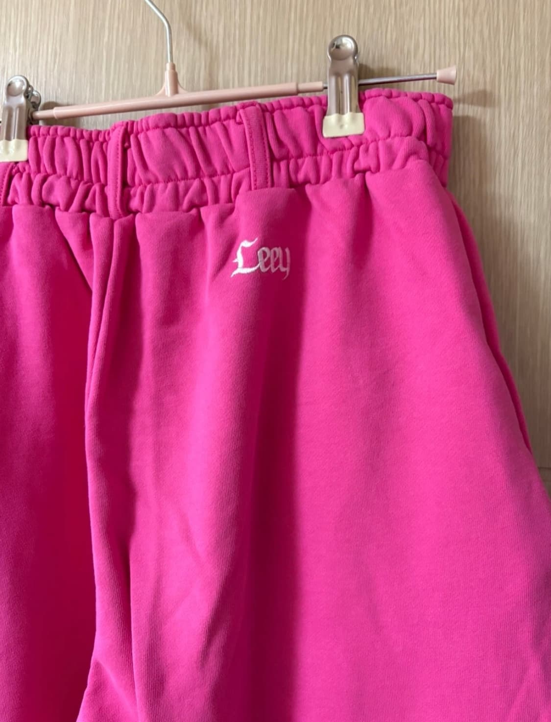 Leey 조거팬츠 핑크 상품이미지4