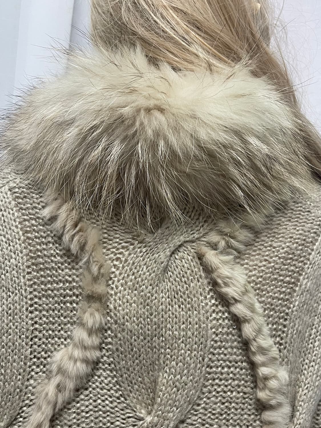 빈티지 리얼 퍼 케이프  상품이미지6