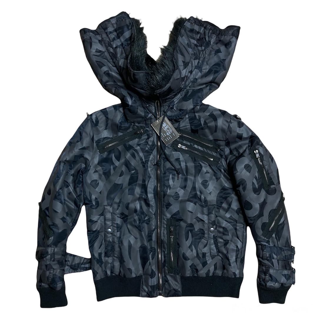 04AW 넘버나인 트라이벌 본디지 자켓 상품이미지1