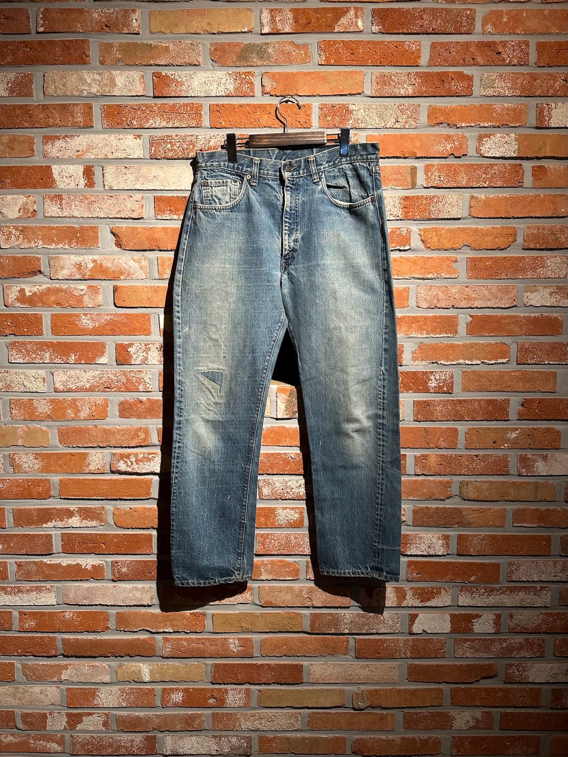 70s USA 빈티지 리바이스 505 66전기 데님 팬츠 상품이미지1