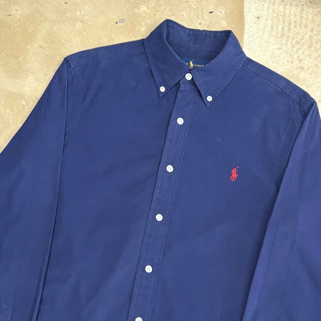 S 폴로랄프로렌 네이비 코튼셔츠 상품이미지1