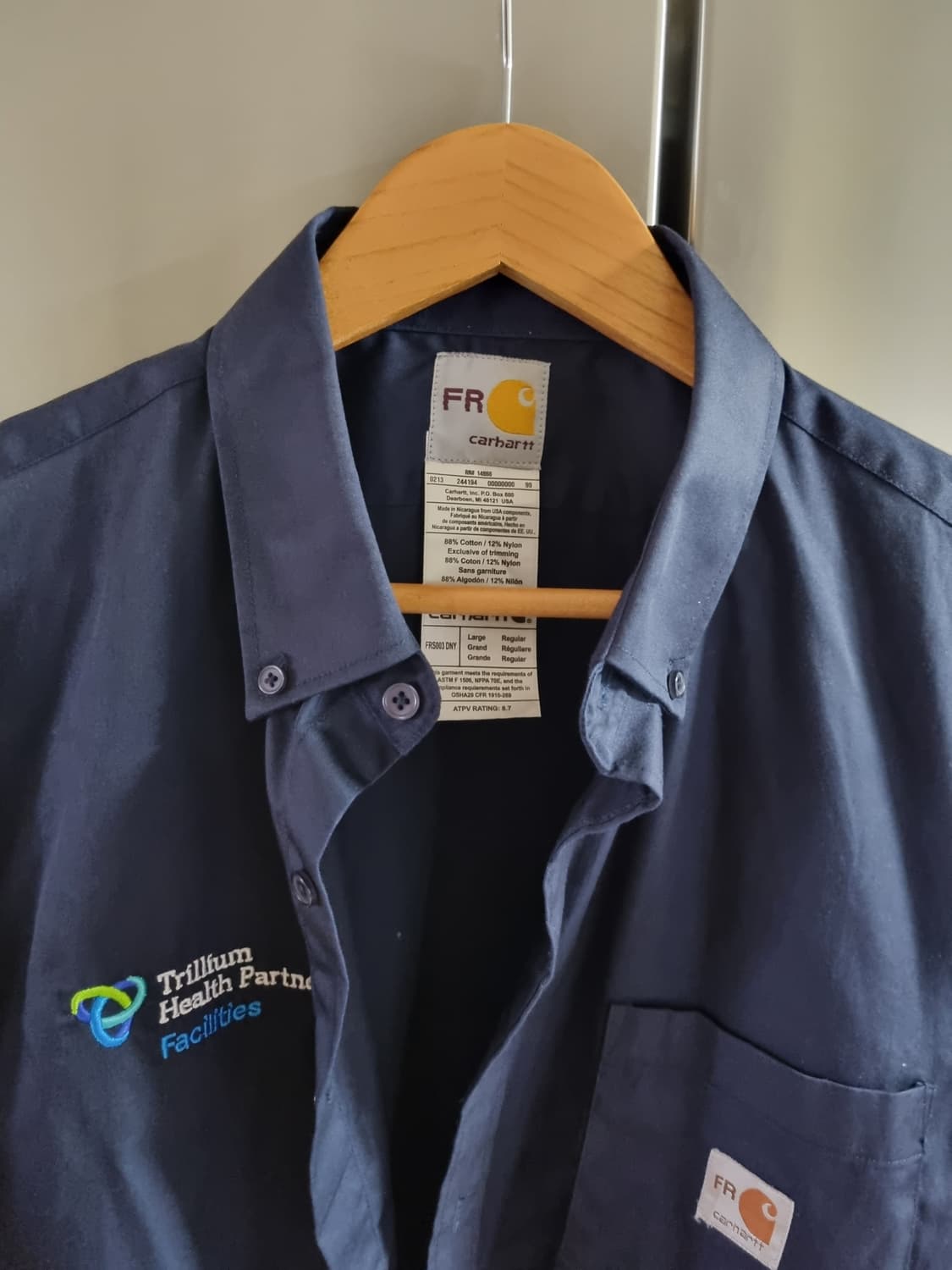 Carhartt Health Friendly Work Shirt  상품이미지2
