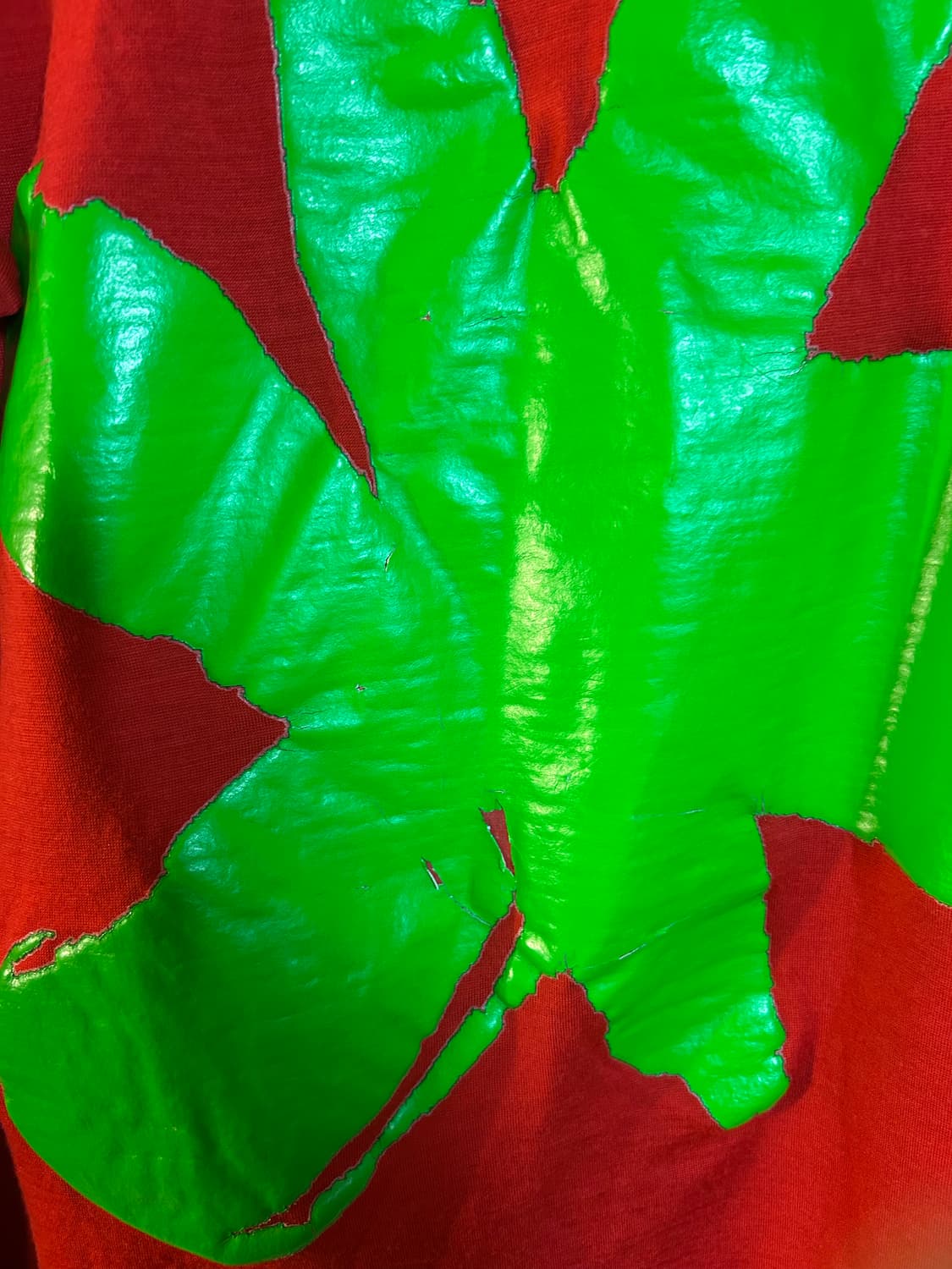 꼼데 가르송 다자이너 2d 라인 토마토 슬리브  상품이미지3