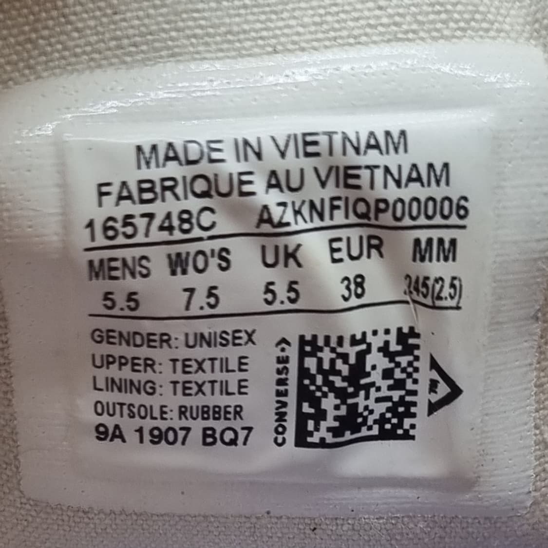 컨버스x피갈레척70 스니커즈245  상품이미지6