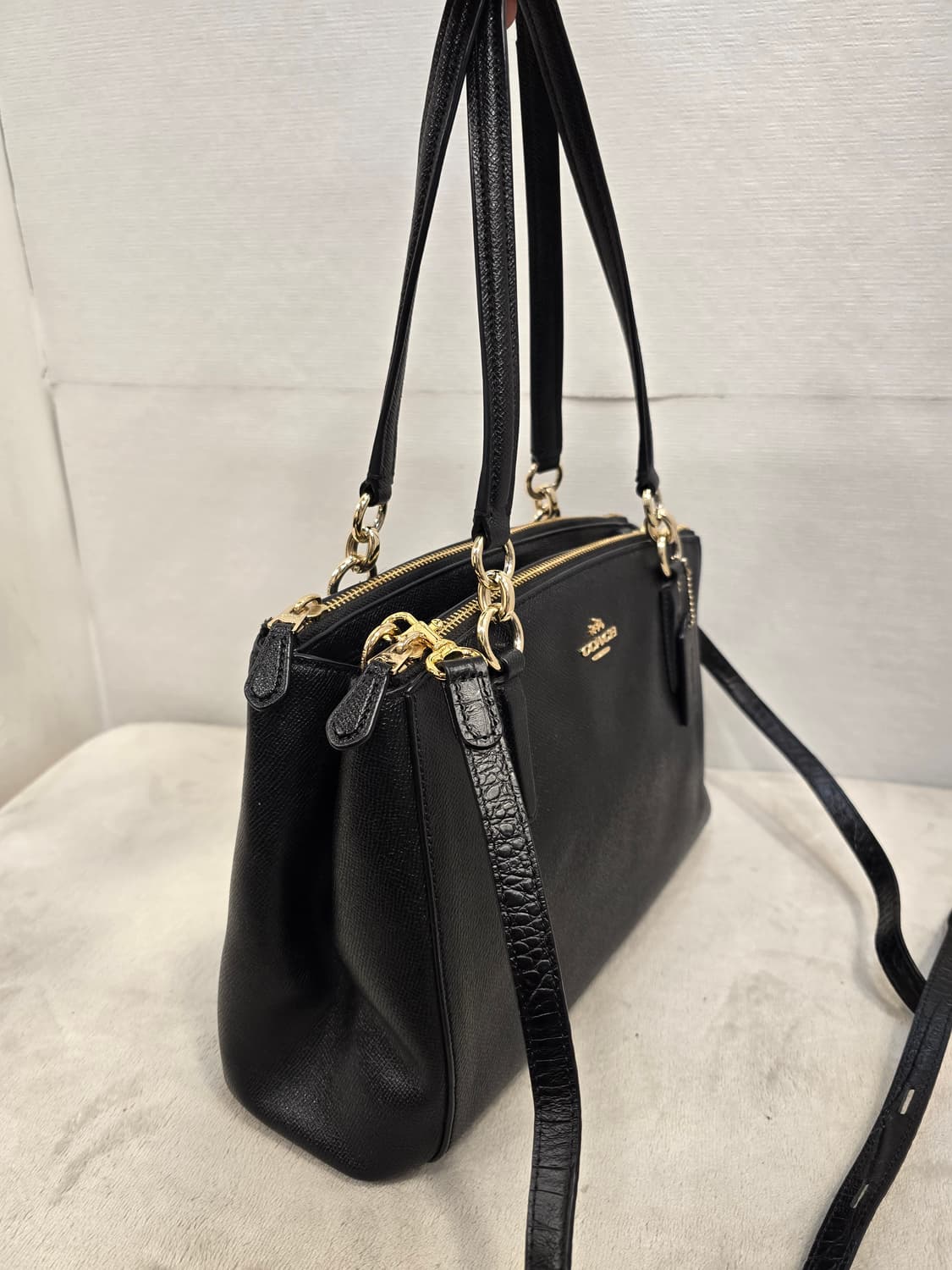 코치 블랙 토트백 숄더백 크로스백 가방 상품이미지3