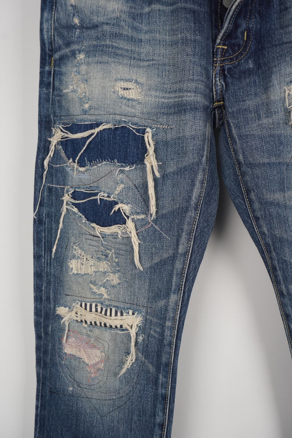00's HYSTERIC GLAMOUR patchwork denim 상품이미지3