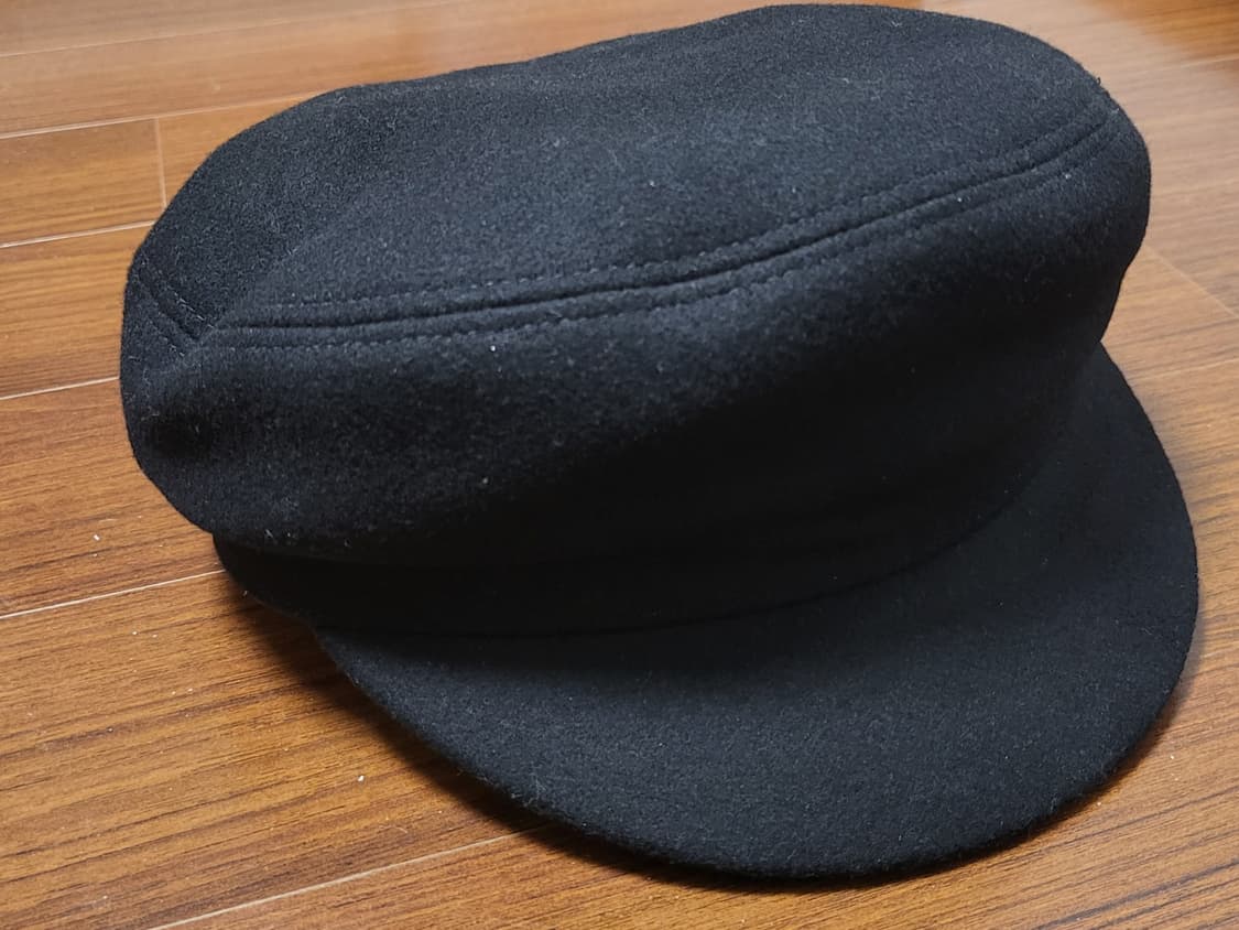 이자벨마랑 에비 울 베이커 햇 블랙 상품이미지1