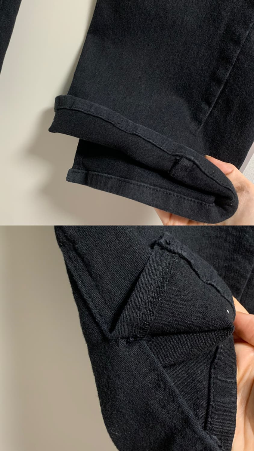 쉬이즈큐트 안나 진 2사이즈 일괄 안나슬릿진(매물템)/안나블랙진(새상품) 상품이미지7