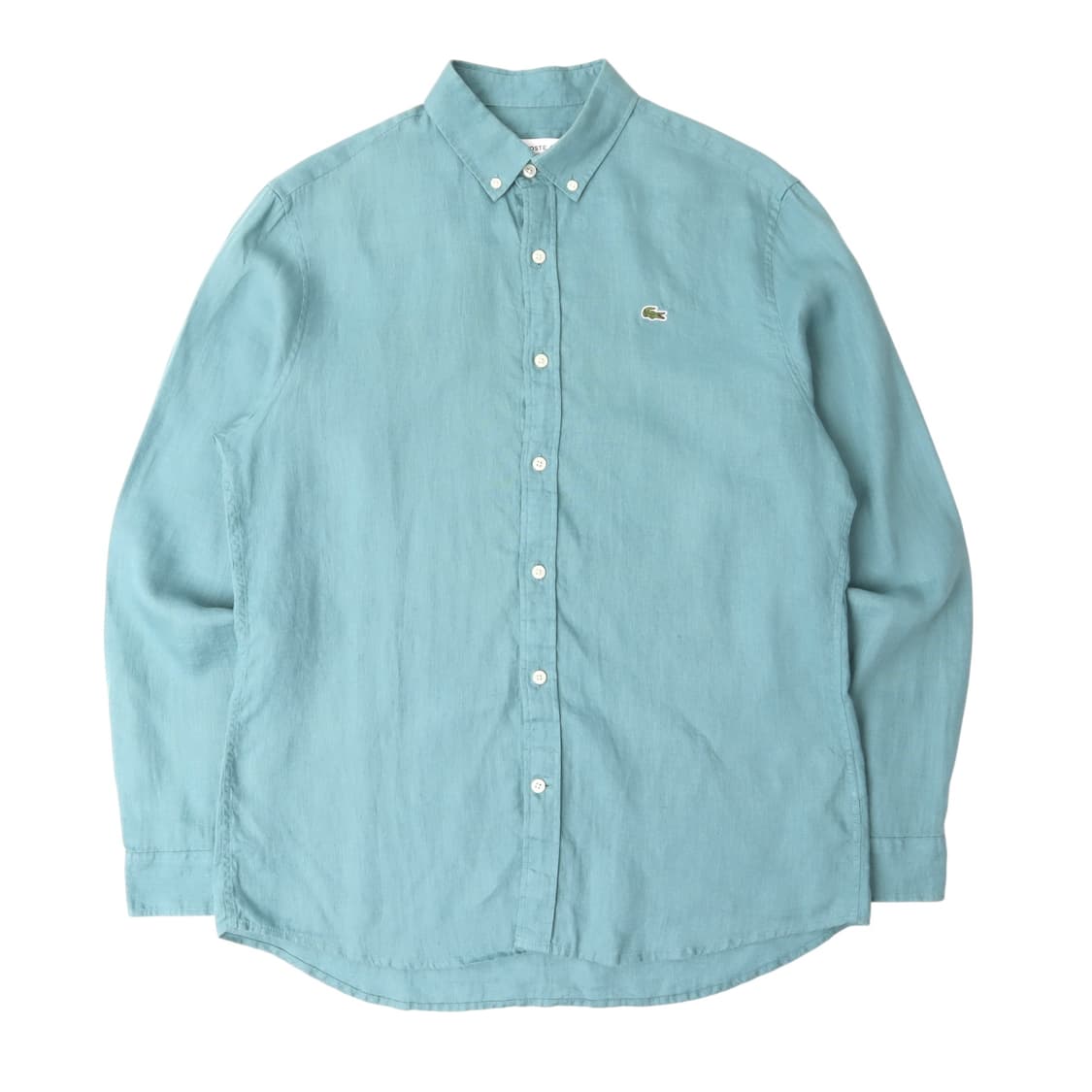 Lacoste 라코스테 린넨 민트그린 셔츠 상품이미지1