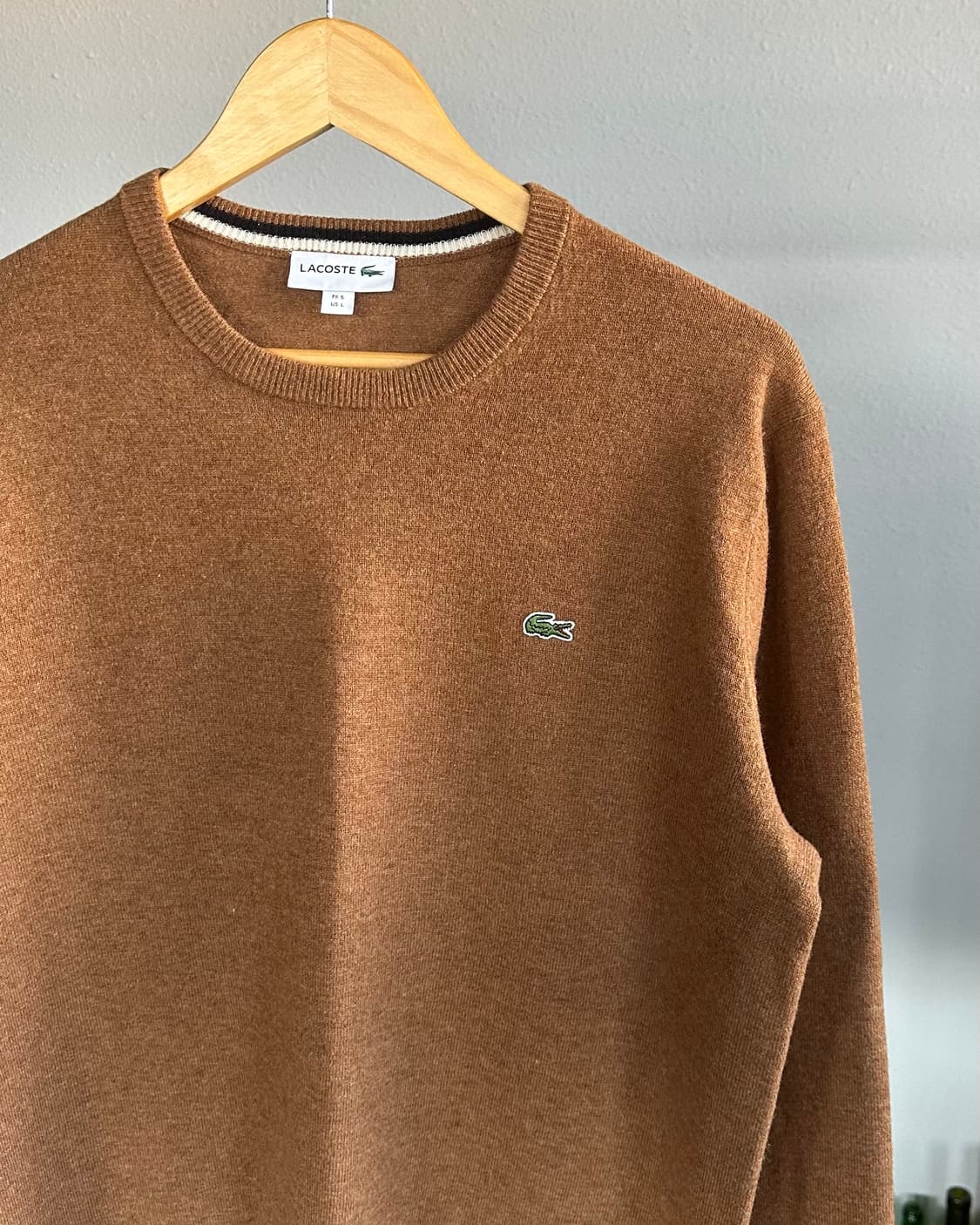 [L]라코스테 메리노 울 니트 스웨터 상품이미지4