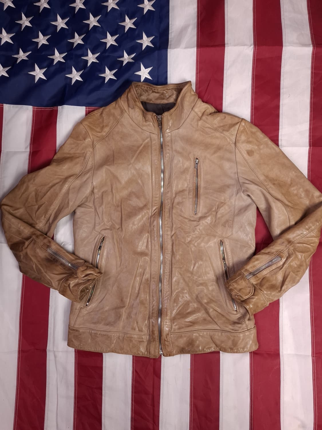 오리지날 AND Z 리얼램스킨 라이더자켓 상품이미지1