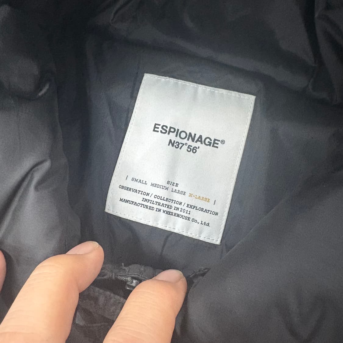 (105)에스피오나지푸퍼패딩 상품이미지4