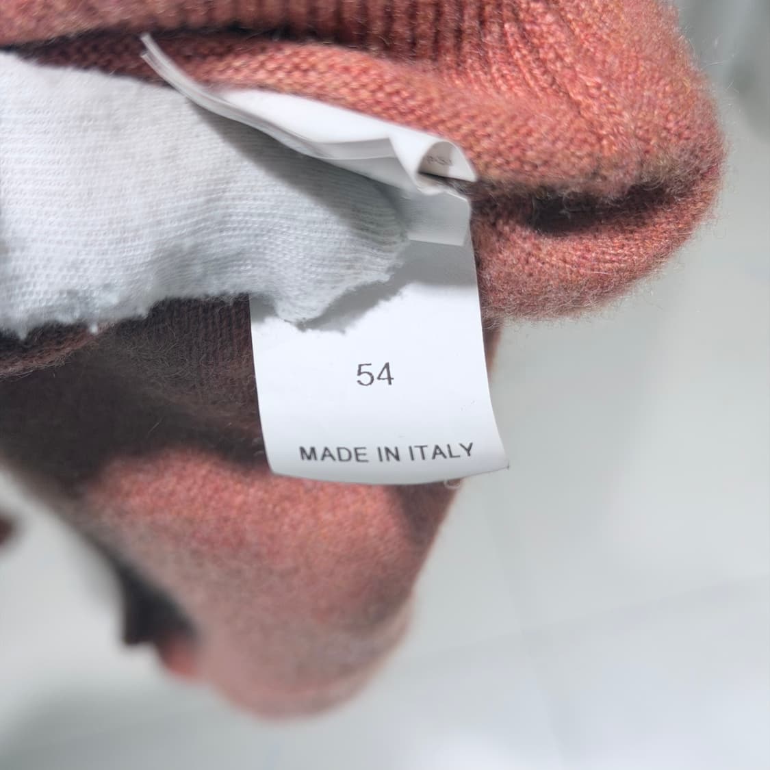 (A+/54) / 브루넬로쿠치넬리 캐시미어 니트 하프 집업 코랄 상품이미지7