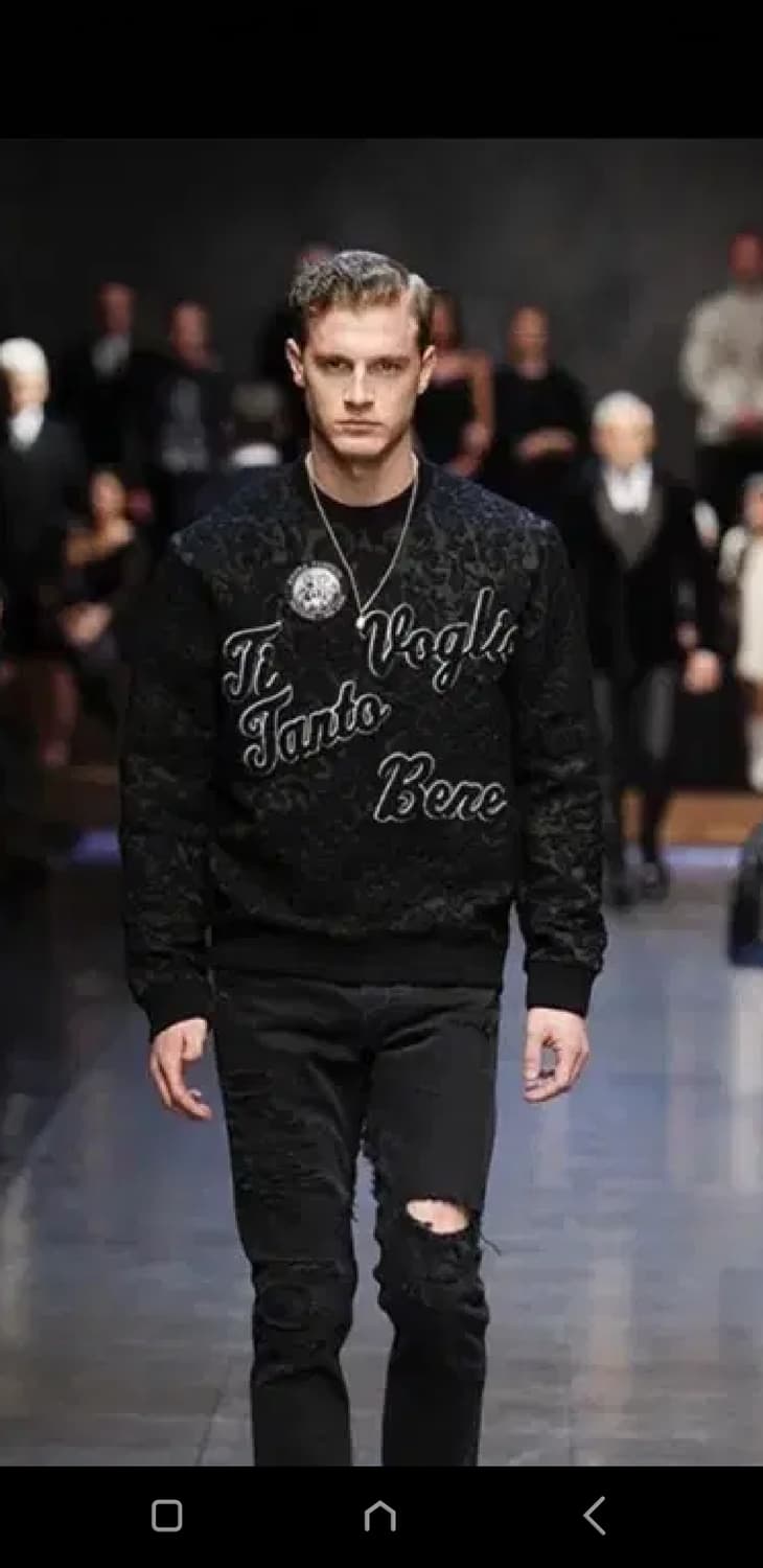 돌체앤가바나 런어웨이 자카드 맨투맨  상품이미지7