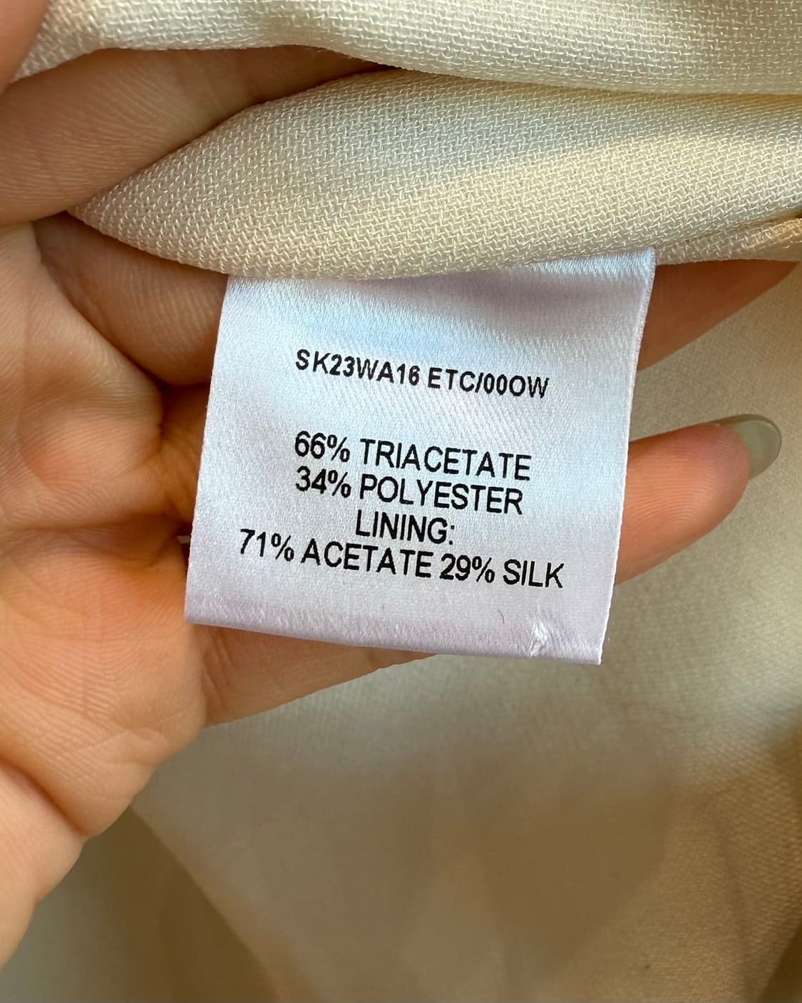 jw앤더슨 아이보리 레이어드 행커치프 미디스커트 상품이미지9