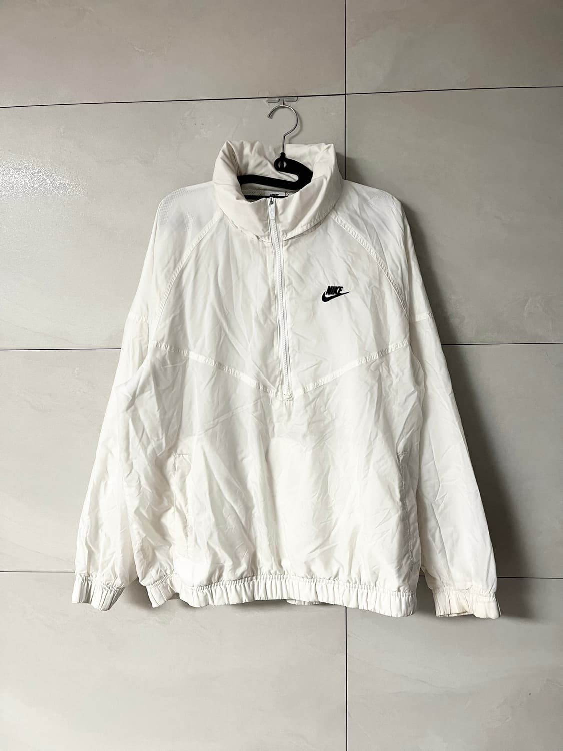 나이키 윈드러너 언라인드 아노락 바람막이 화이트 [L] 상품이미지3