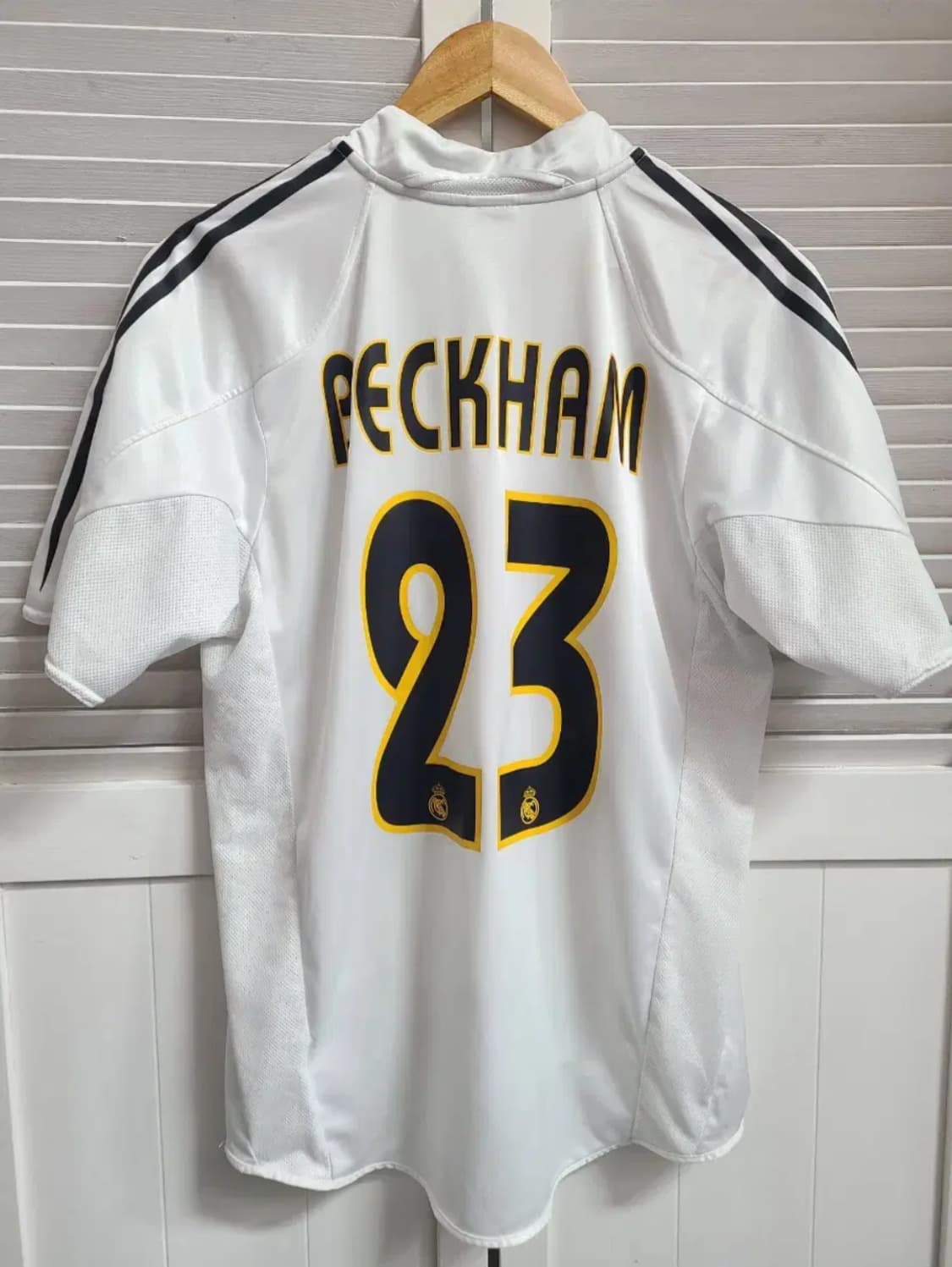 레알마드리드 04-05 베컴 홈 아디다스 유니폼 상품이미지2