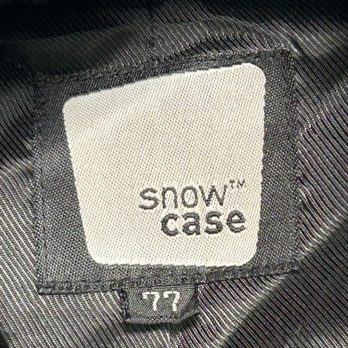 snow case 레더 스웨이드 패치 니트 자켓 77 상품이미지4
