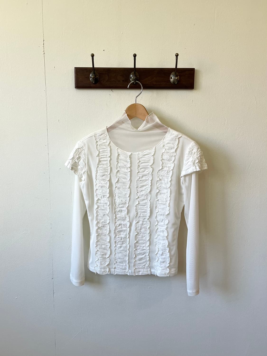 voyage 레이어드 시스루 터틀넥 상품이미지2