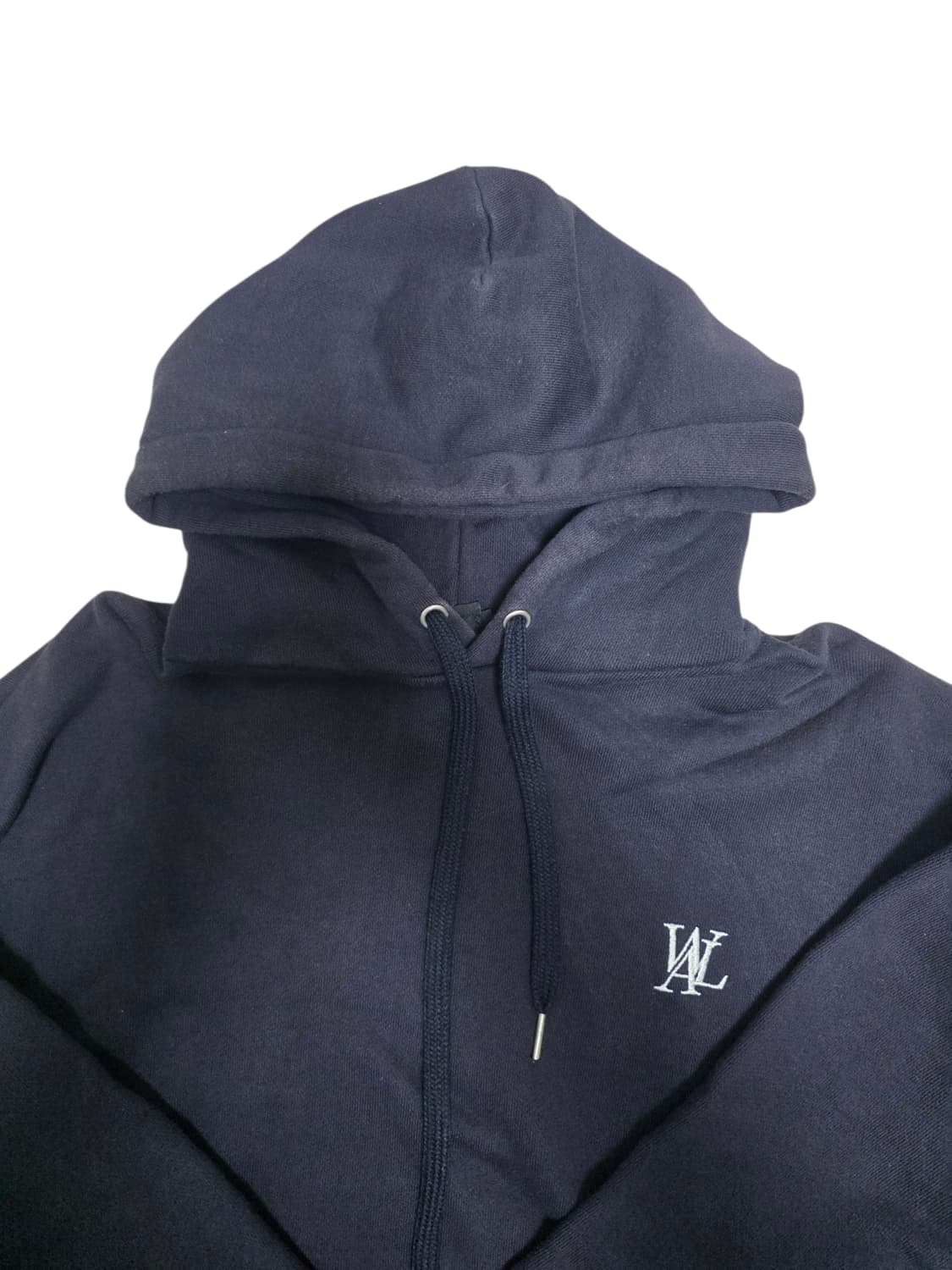우알롱 후드티 네이비  상품이미지1