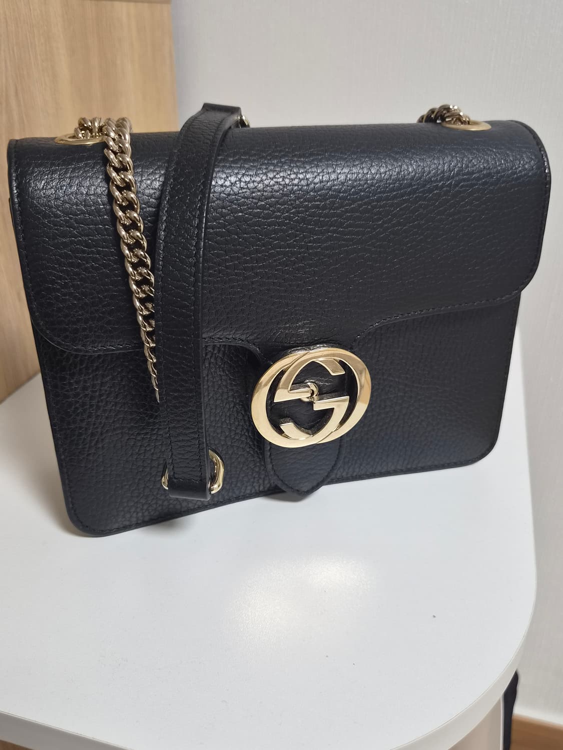 구찌 인터로킹 체인백 스몰 상품이미지2