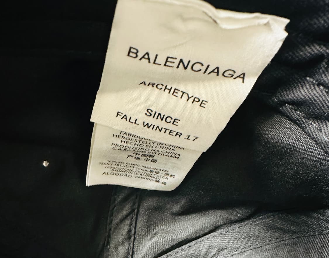 발렌시아가 볼캡 남녀공용 블랙 상품이미지4