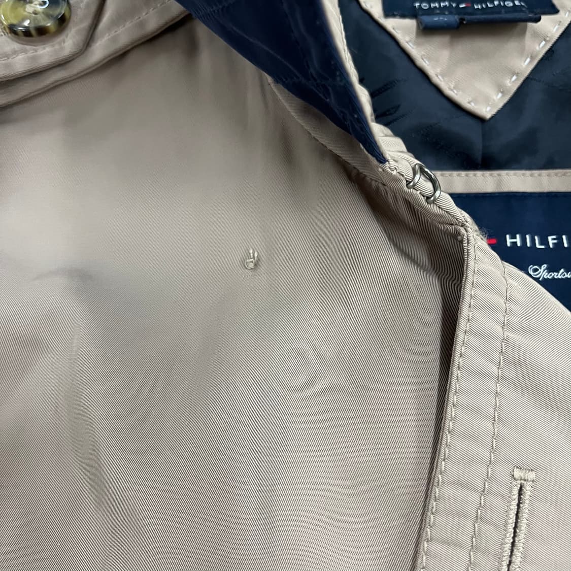 XS 타미힐피거 더블 트렌치코트 자켓 0223M1 상품이미지6