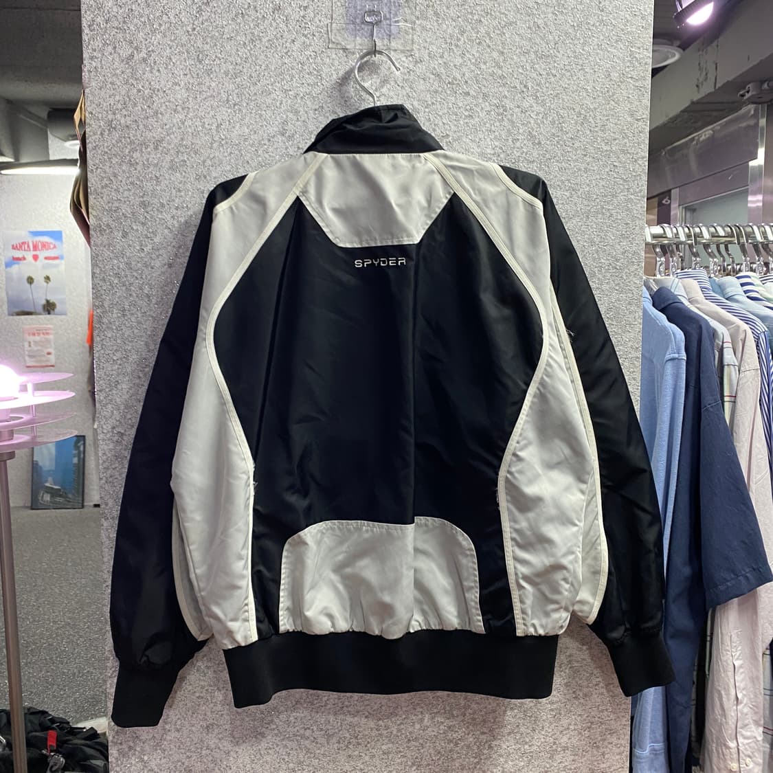 스파이더 베이스볼 하이넥 자켓 B4162 상품이미지5