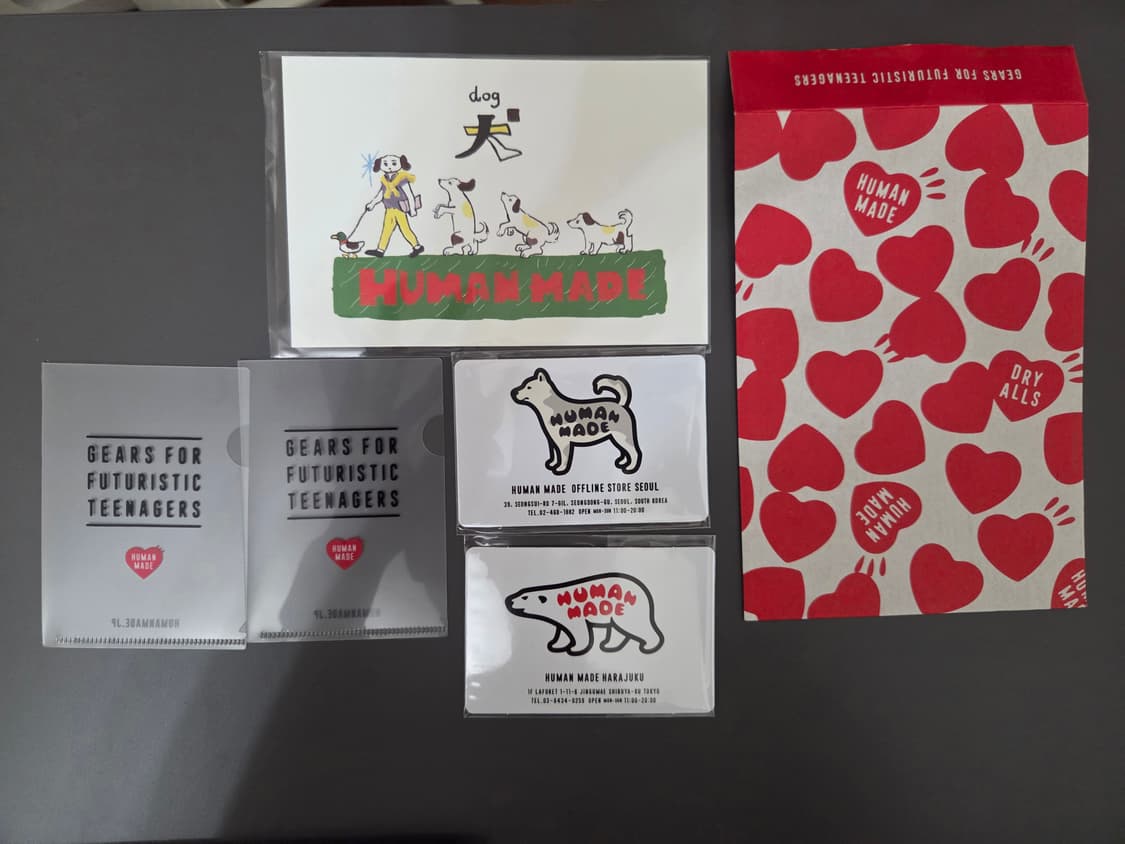 휴먼메이드 마그넷 명함파일 엽서 일괄 상품이미지1