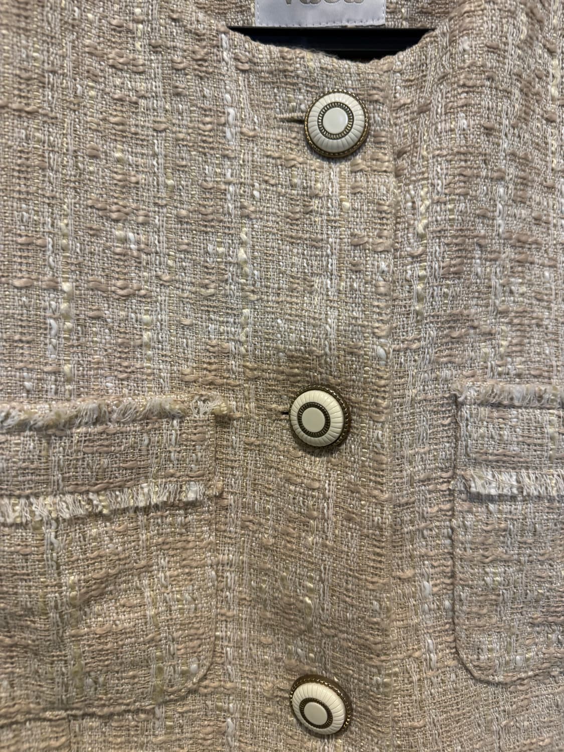 vocavaca보카바카 트위드 반팔자켓 상품이미지6