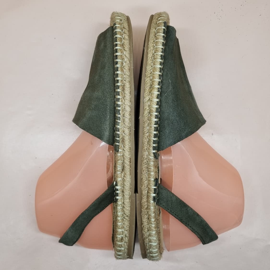 자라 스웨이드 에스파듀 슬링백 샌들 42 270 상품이미지5