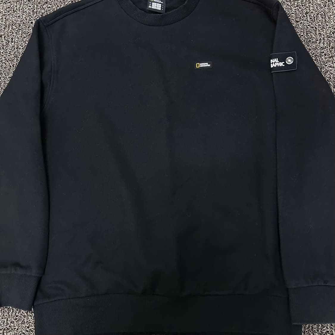 네셔널지오그래픽 맨투맨 블랙 XL 상품이미지3