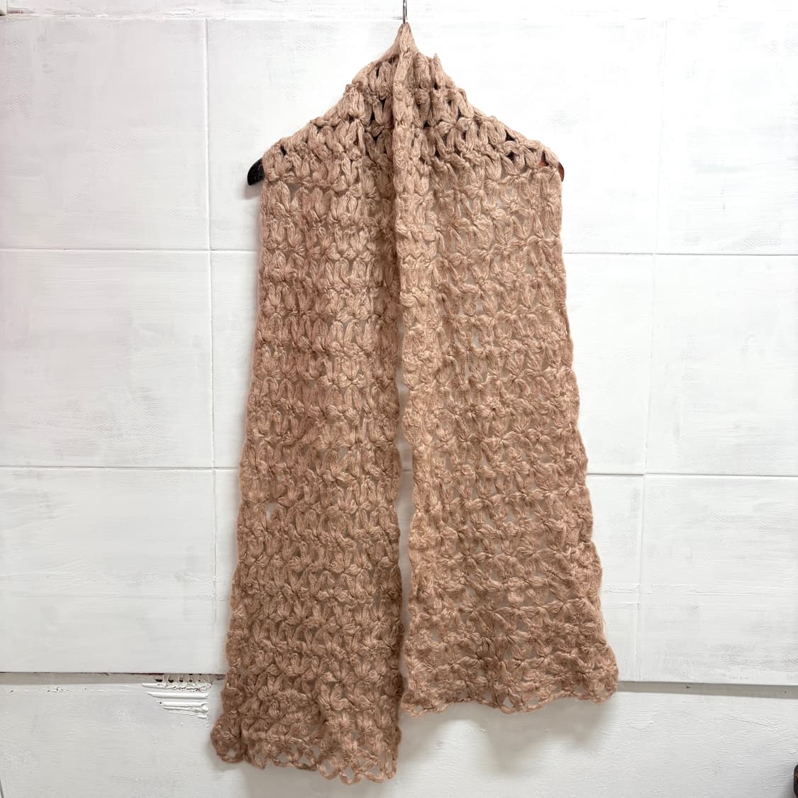 핸드메이드 모헤어 울 머플러 스카프 (JPN) 상품이미지4