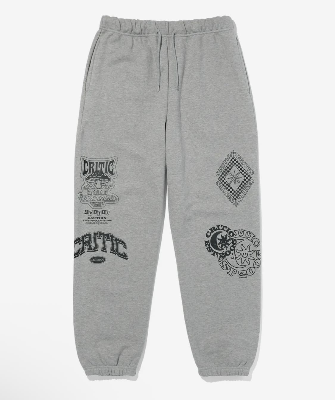 크리틱 멀티 그레이 스웻 팬츠 트레이닝 조거팬츠 XL 상품이미지1