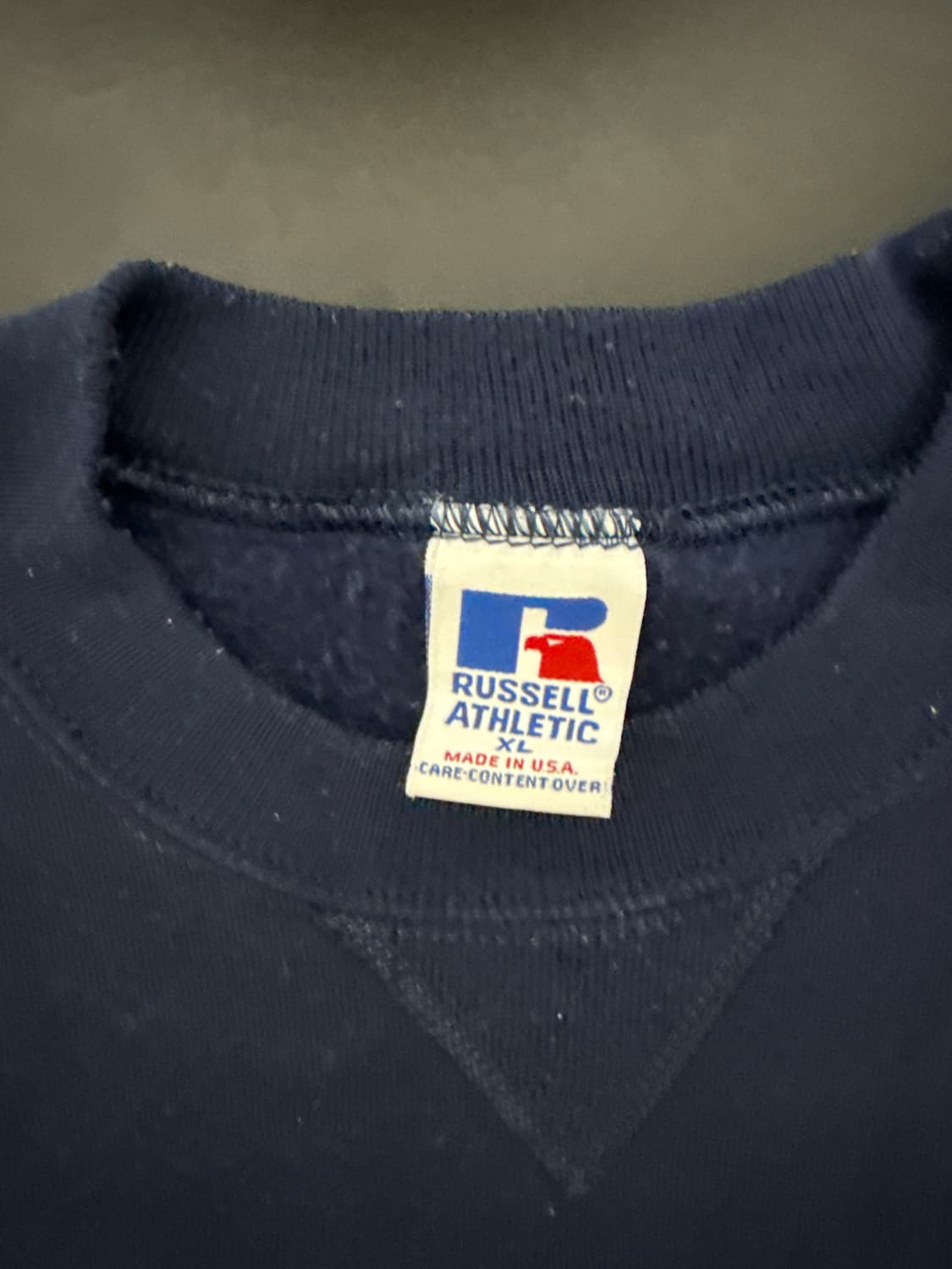 90s 러셀 맨투맨 네이비 xl 상품이미지2
