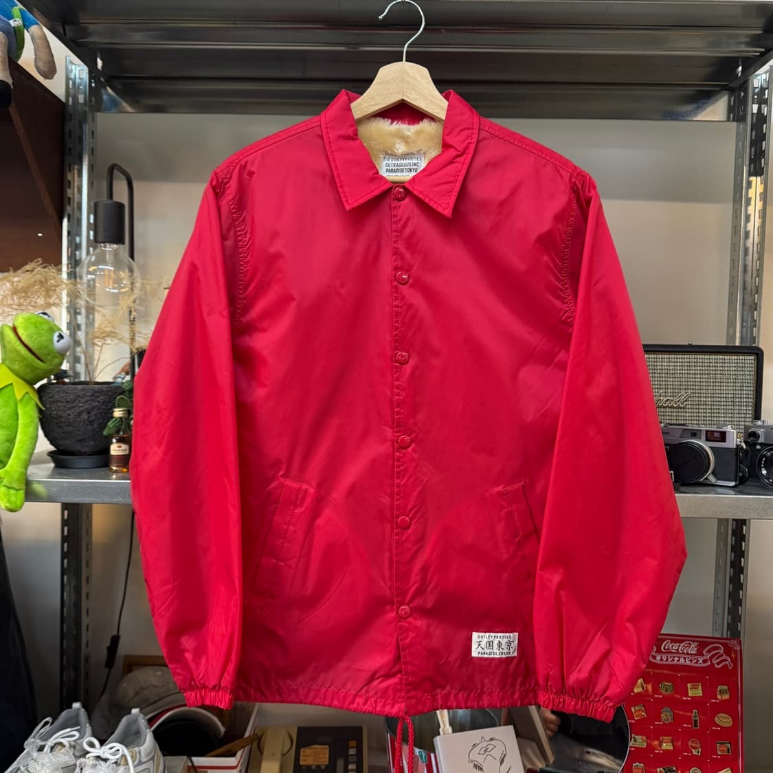 와코마리아 골든샤워 보아 라이너 코치 자켓 상품이미지3