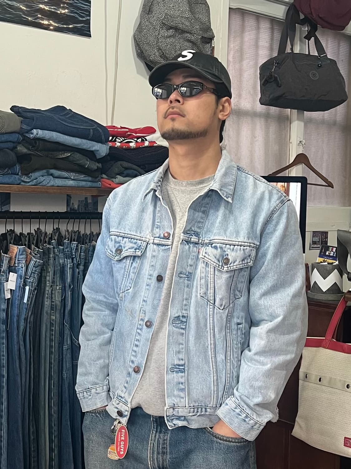 90’s 리바이스 데님 자켓 L MADE IN PORTUGAL 상품이미지2