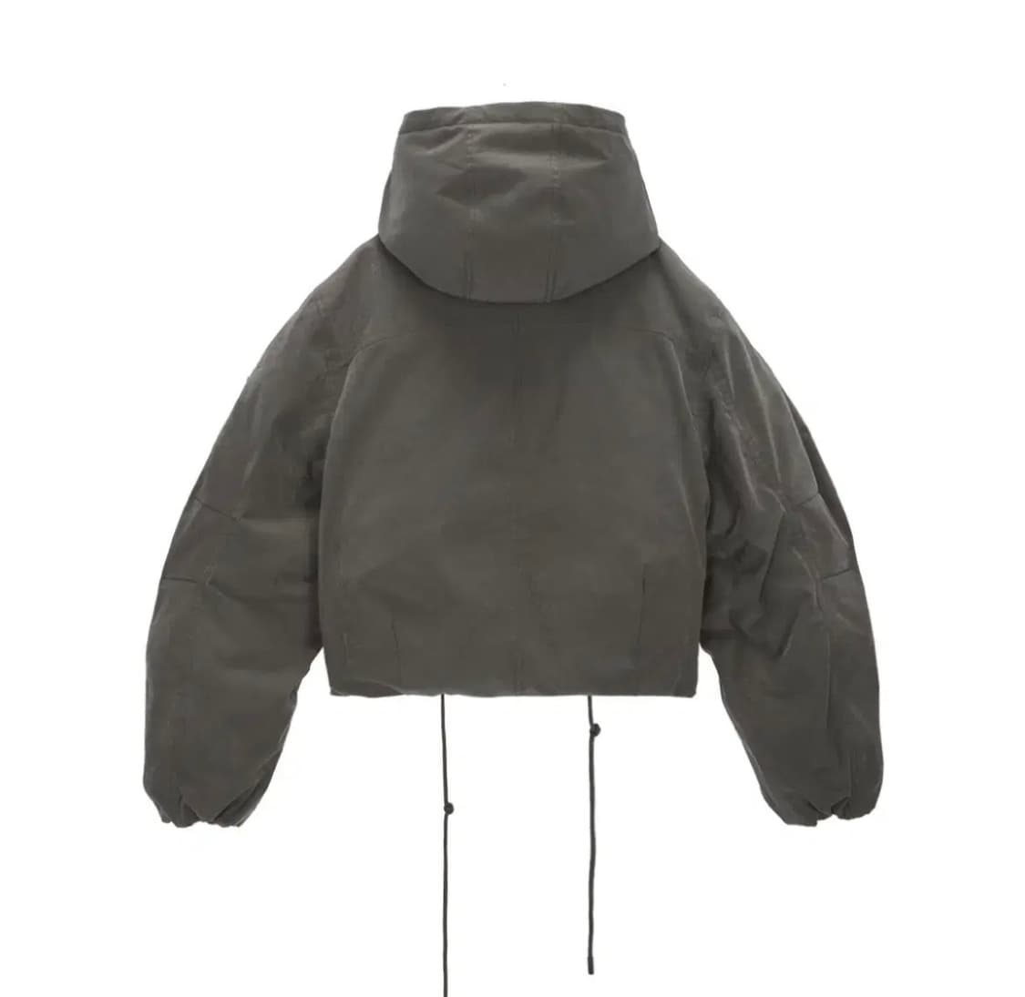 Matinkim LAYERED HOODY BOMBER br 상품이미지4