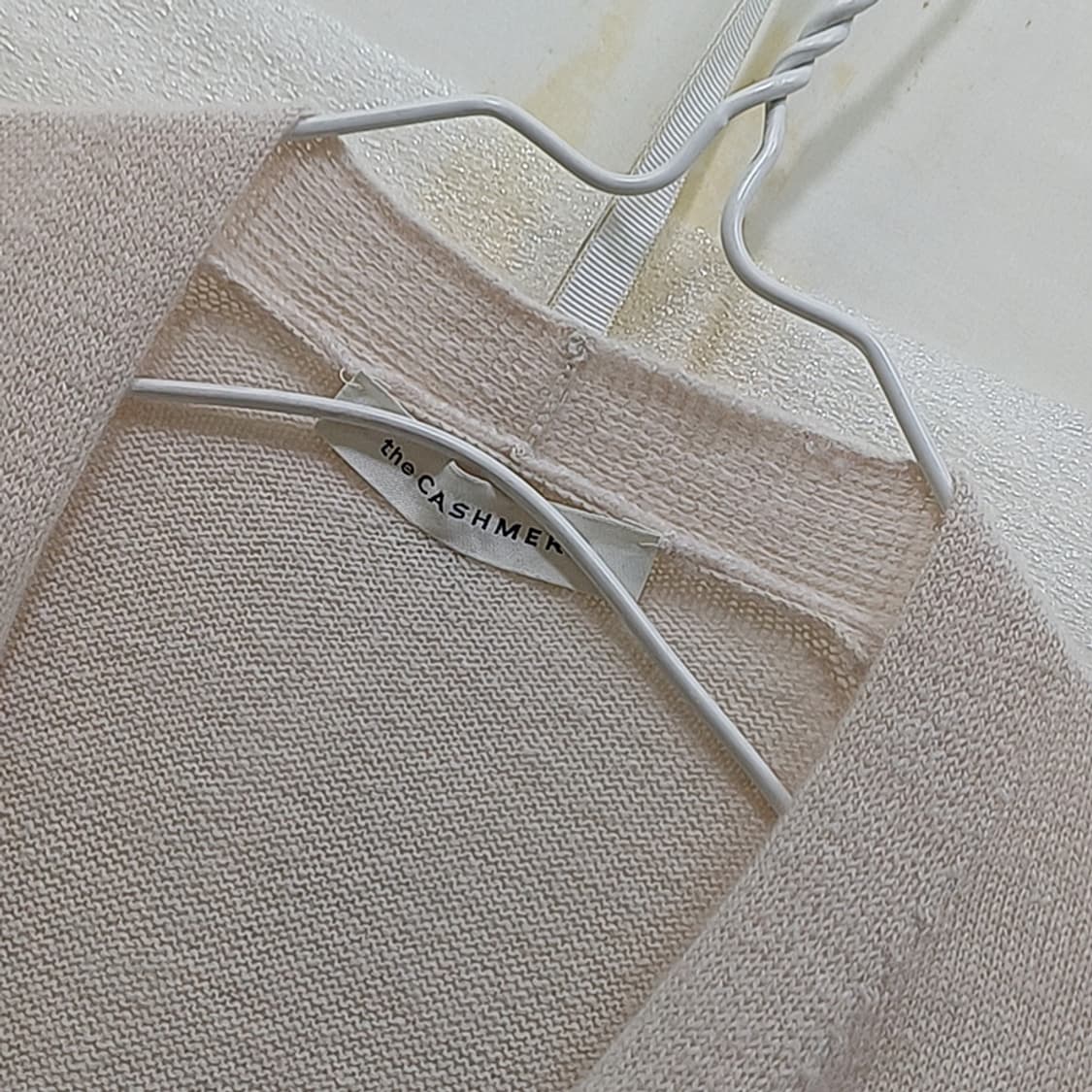 한섬 더캐시미어 순 캐시미어 롱 니트 가디건 여성 베이지 사랑봉봉 상품이미지4