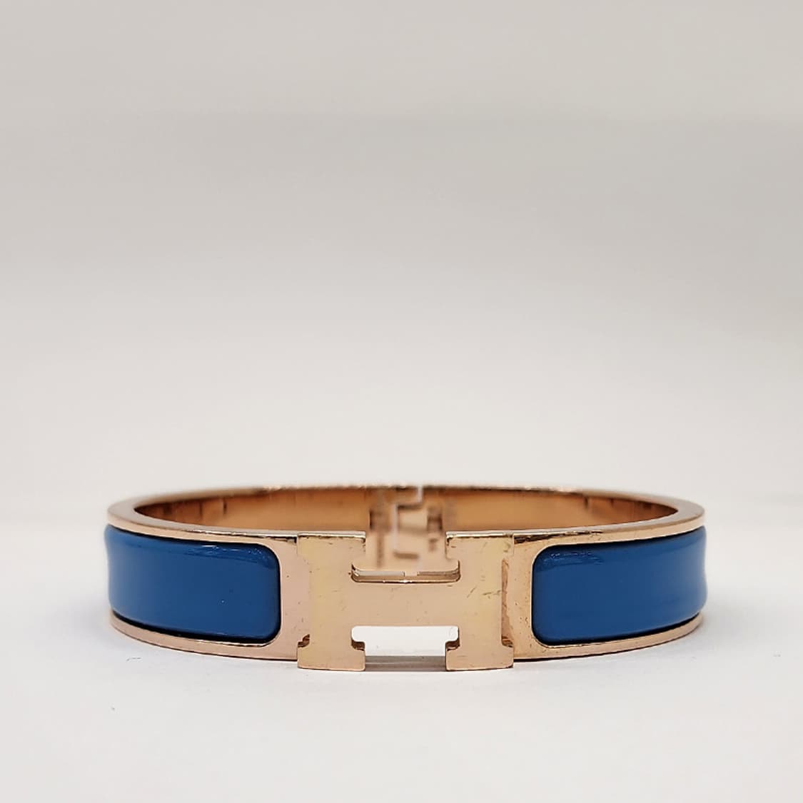 에르메스 블루 메탈 클릭아슈 여성 팔찌 H700001F 상품이미지1