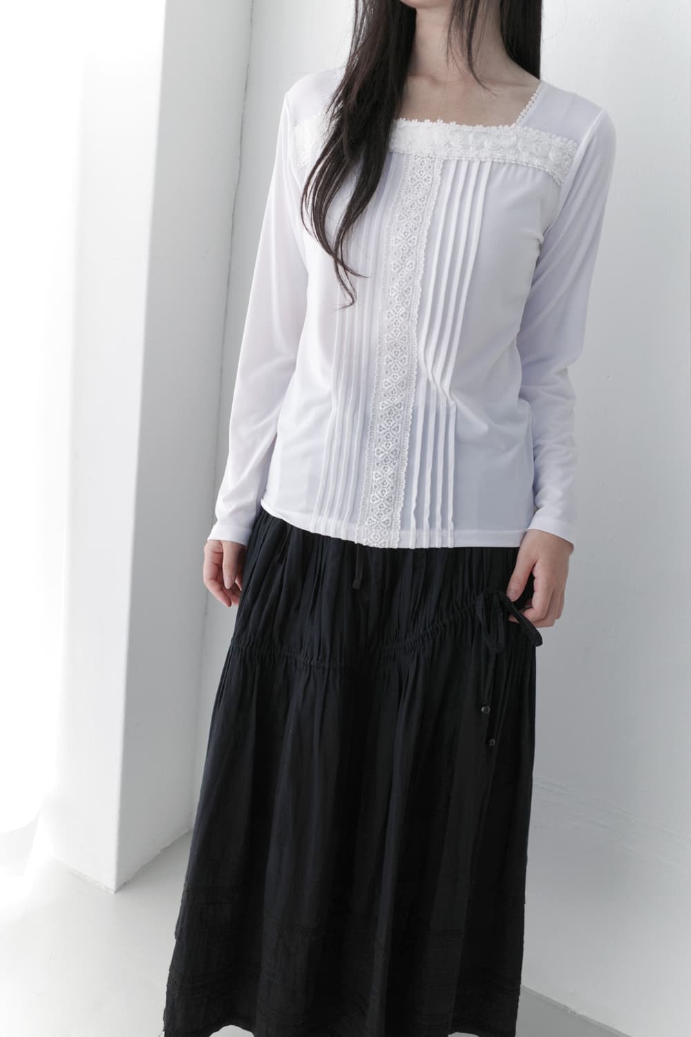 lace flower T 상품이미지8